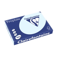 Clairefontaine papier couleur 160 g/m² A3 (250 feuilles) - bleu 250150
