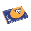 Clairefontaine papier couleur 160 g/m² A3 (250 feuilles) - clémentine 250146 - 1
