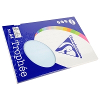 Clairefontaine papier couleur 160 g/m² A4 (50 feuilles) - bleu 250018