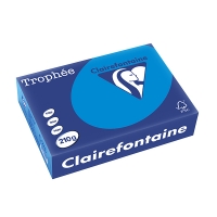 Clairefontaine papier couleur 210 g/m² A4 (250 feuilles) - bleu turquoise 250101