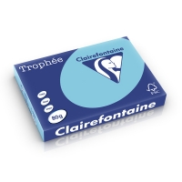 Clairefontaine papier couleur 80 g/m² A3 (500 feuilles) - bleu alizé 250187