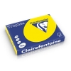 Clairefontaine papier couleur 80 g/m² A3 (500 feuilles) - jaune fluo 250291 - 1