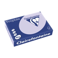 Clairefontaine papier couleur 80 g/m² A4 (500 feuilles) - lilas 250052