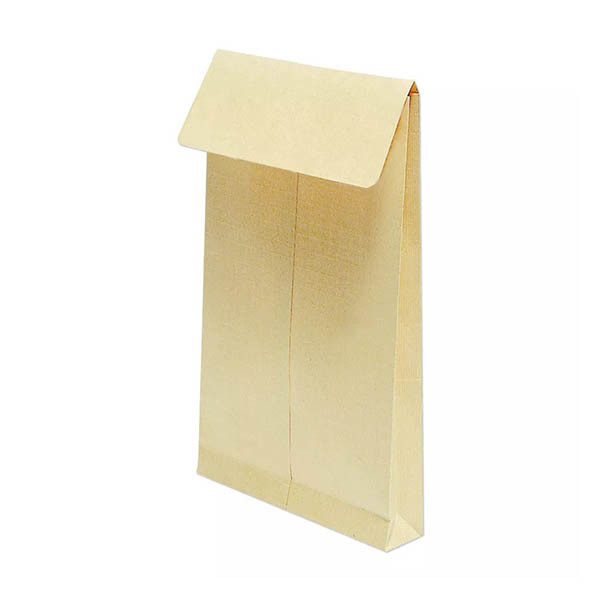 Clairefontaine pochette kraft 229 x 324 x 30 mm - C4 autocollante (5 pièces) 404643 - 2