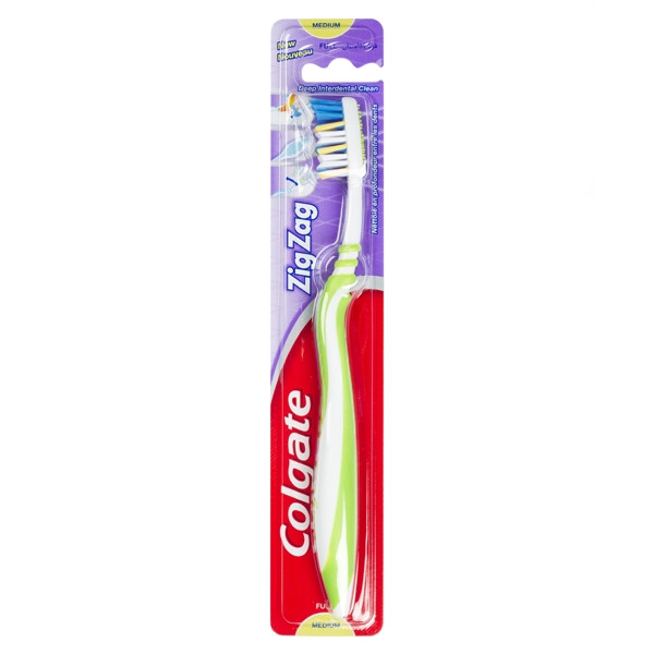 Colgate brosse à dents ZigZag Medium SCO00022 - 1