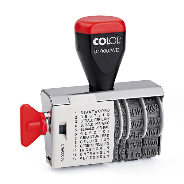 Colop 04000 tekst- en datumstempel (niet zelfinktend) 229191 - 1