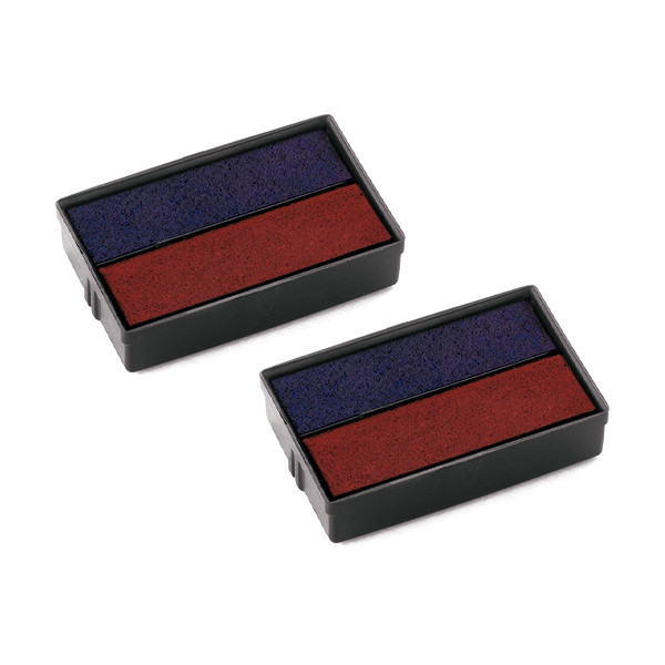 Colop E/10 inktkussen 2-kleurig (2 stuks) 229251 - 1