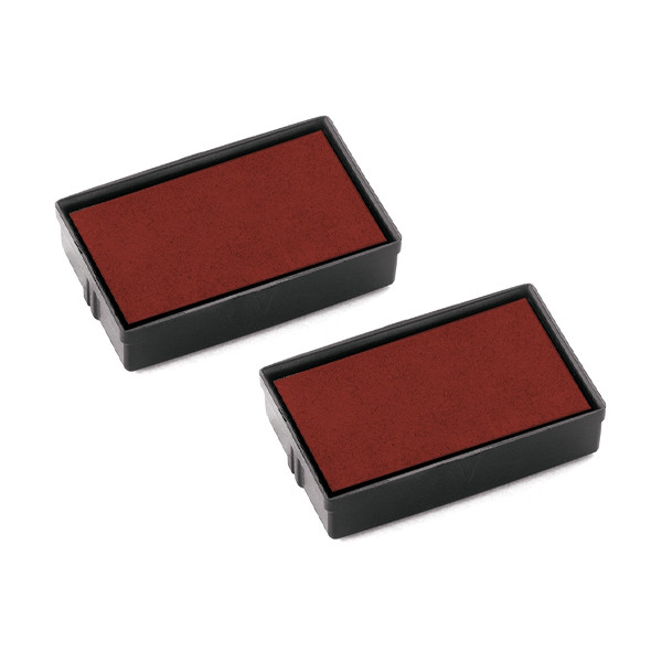 Colop E/10 inktkussen rood (2 stuks) 229248 - 1