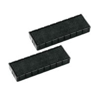 Colop E/12 tampon encreur (2 pièces) - noir 229290