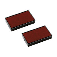 Colop E/200 tampon encreur (2 pièces) - rouge 229286