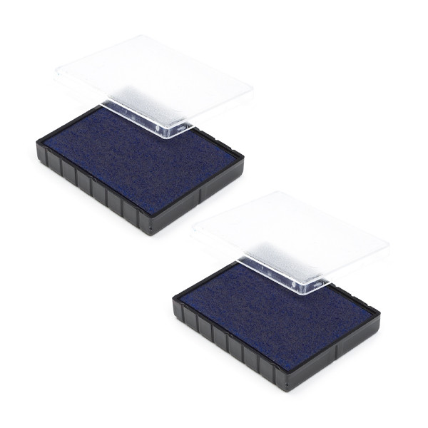 Colop E/53 tampon encreur (2 pièces) - bleu 229296 - 1