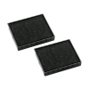 Colop E/53 tampon encreur (2 pièces) - noir 229294 - 1