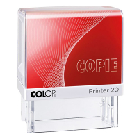 Colop Printer 20 'Copie' tampon de texte auto-encreur - rouge 229145