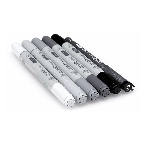 Copic Ciao Cool Grey Tones jeu de marqueurs (6 pièces) 311014 - 2