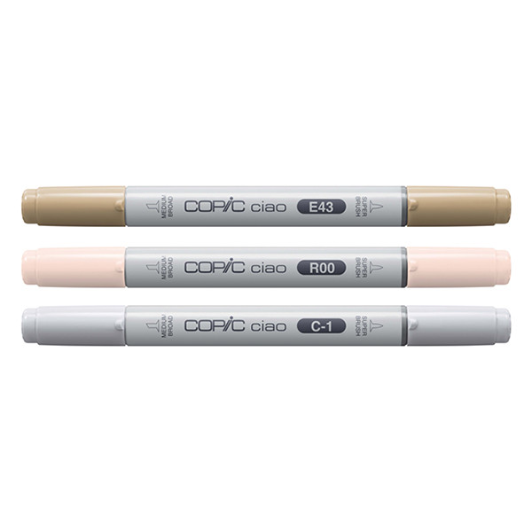 Copic Ciao Layer & Mix Mellow Palette jeu de marqueurs (3 pièces) 311000 - 2