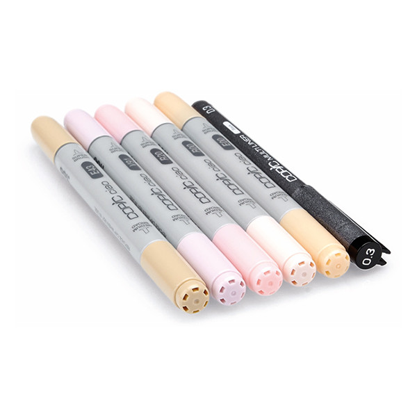 Copic Ciao Portrait Colors 1 jeu de marqueurs (6 pièces) 311012 - 2
