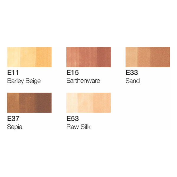 Copic Ciao Portrait Colors 2 jeu de marqueurs (6 pièces) 311013 - 3