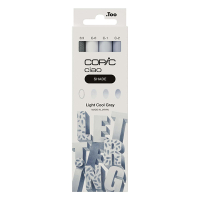 Copic Ciao Shade set de marqueurs Light Cool Grey (4 pièces) 311032
