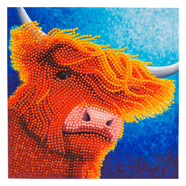 Crystal Art kit carte broderie diamant 18 x 18 cm - Gentle Soul 400928 - 1