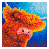 Crystal Art kit carte broderie diamant 18 x 18 cm - Gentle Soul 400928