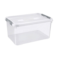 Curver Handy+ boîte de rangement transparente 50 litres 243878