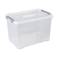 Curver Handy+ boîte de rangement transparente 65 litres 243879