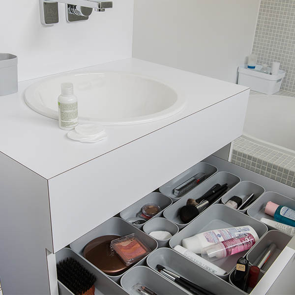 Curver Infinity organisateur de tiroir XL 1,5 litre - gris clair 243873 - 4