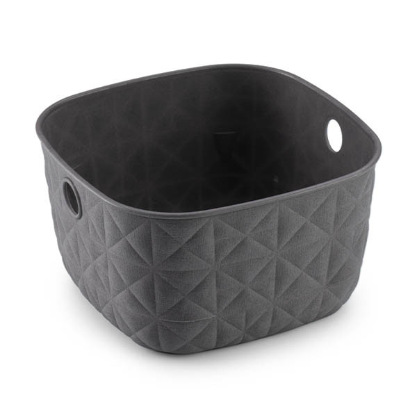 Curver Softex panier de rangement XS 3 litres - anthracite 243853 - 1