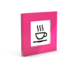 Dahle Mega aimant Square XL - rose 210538 - 4