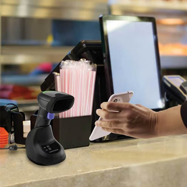 Datalogic QuickScan QM2500 scanner portable avec câble et station de base 848198 - 3