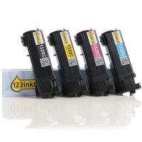 Dell 1320c offre : 593-10258, 59, 60, 61 (marque 123encre) - noir + 3 couleurs 130164