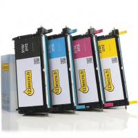 Dell 3110cn/3115cn offre : 593-10169, 66, 67, 68 noir + 3 couleurs (marque 123encre) 086166