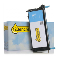 Dell 593-10166/593-10214 (RF012) toner (marque 123encre) - cyan