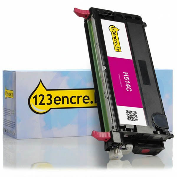 Dell 593-10292 (H514C) toner haute capacité (marque 123encre) - magenta 085779 - 1