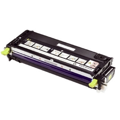 Dell 593-10375 (M802K) toner (d'origine) - jaune 085844 - 1