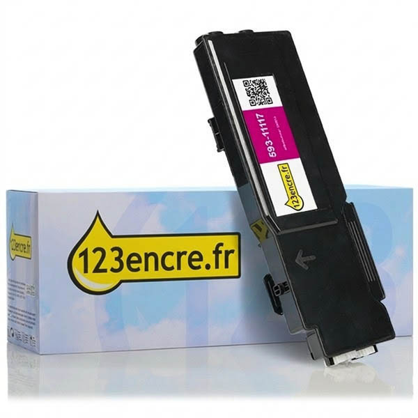 Dell 593-11113 (2GYKF) toner (marque 123encre) - magenta 085945 - 1
