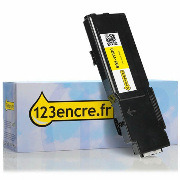 Dell 593-11120 (MD8G4) toner à extra haute capacité (marque 123encre) - jaune 085963 - 1