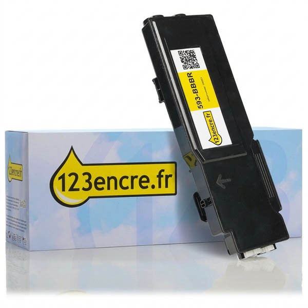 Dell 593-BBBO (R9PYX) toner (marque 123encre) - jaune 086039 - 1