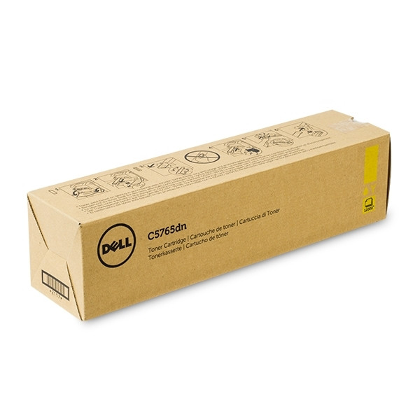 Dell 593-BBCL (9MHWD) toner (d'origine) - jaune 086064 - 1