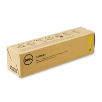 Dell 593-BBCL (9MHWD) toner (d'origine) - jaune 086064