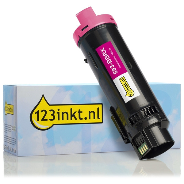 Dell 593-BBRX (FJRT6) toner (marque 123encre) - magenta 086109 - 1