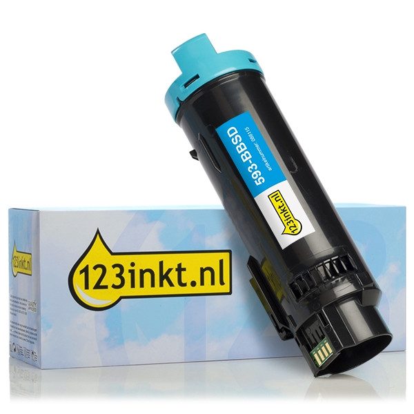 Dell 593-BBSD (4R6JN) toner à haute capacité (marque 123encre) - cyan 086115 - 1