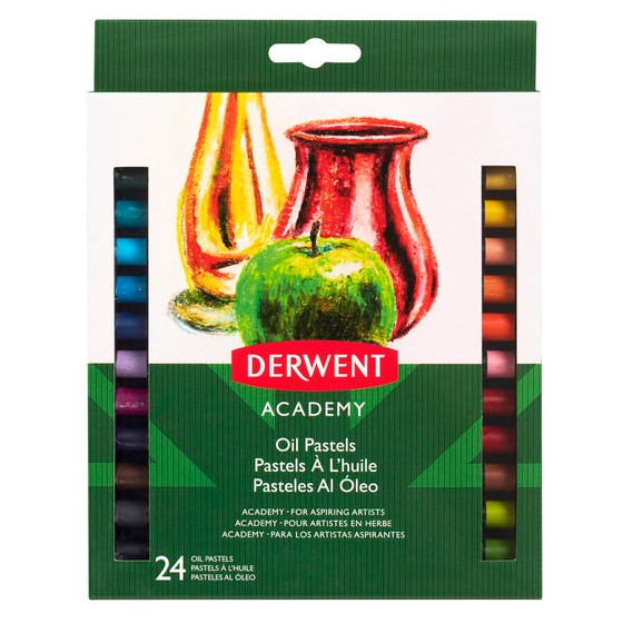 Derwent Academy pastels à l'huile (24 pièces) 209809 - 1