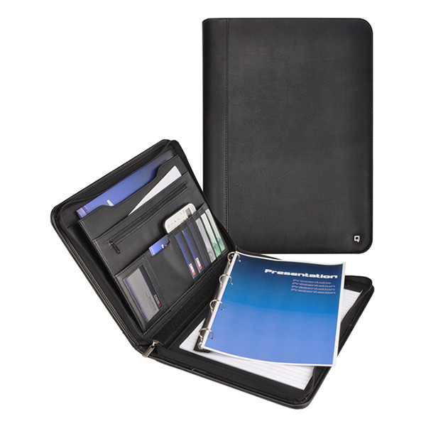 Desq conférencier avec mécanisme à 4 anneaux A4 - noir 400784 - 2