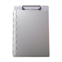 Desq porte-bloc aluminium avec rabat de protection A4 268842