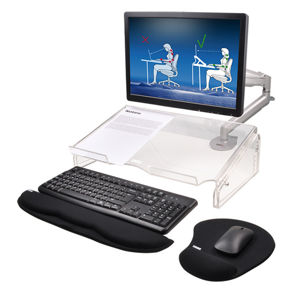 Desq porte-documents réglable petit acrylique 400739 - 3