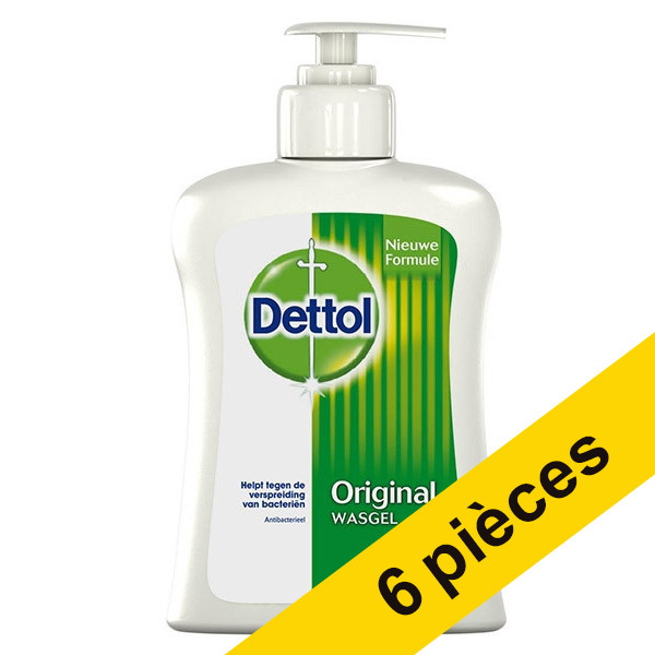 Offre : 6x Dettol Original savon à mains (250 ml) SDE00081 - 1
