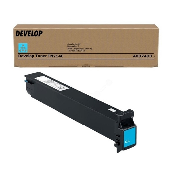 Develop TN-214C (A0D74D3) toner (d'origine) - cyan 049258 - 1