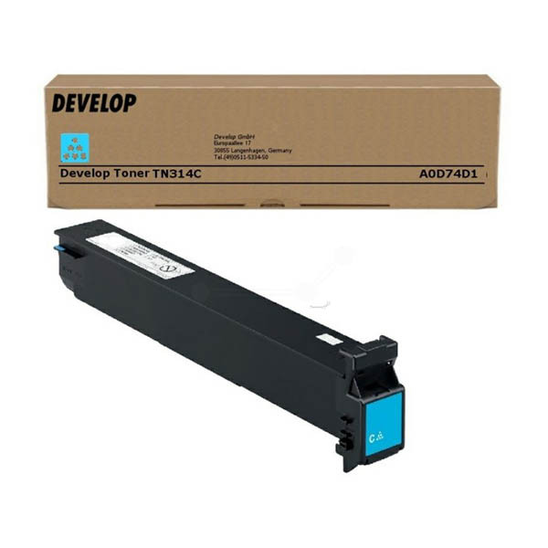 Develop TN-314C (A0D74D1) toner (d'origine) - cyan 049522 - 1