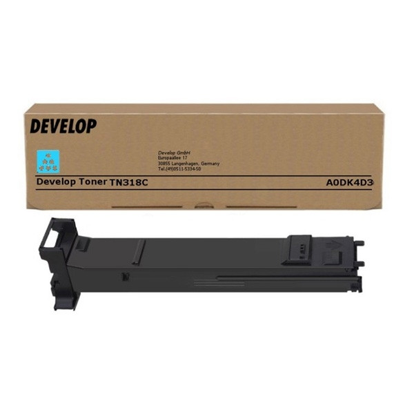 Develop TN-318C (A0DK4D3) toner (d'origine) - cyan 049128 - 1